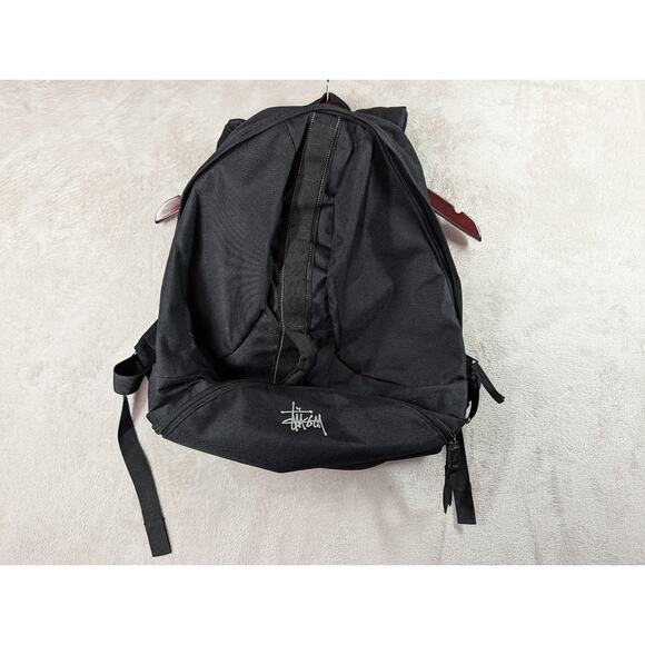 Stussy Other - 90s Y2K Vintage Stussy Black Backpack Clam Shell Skatewear Skate Unique